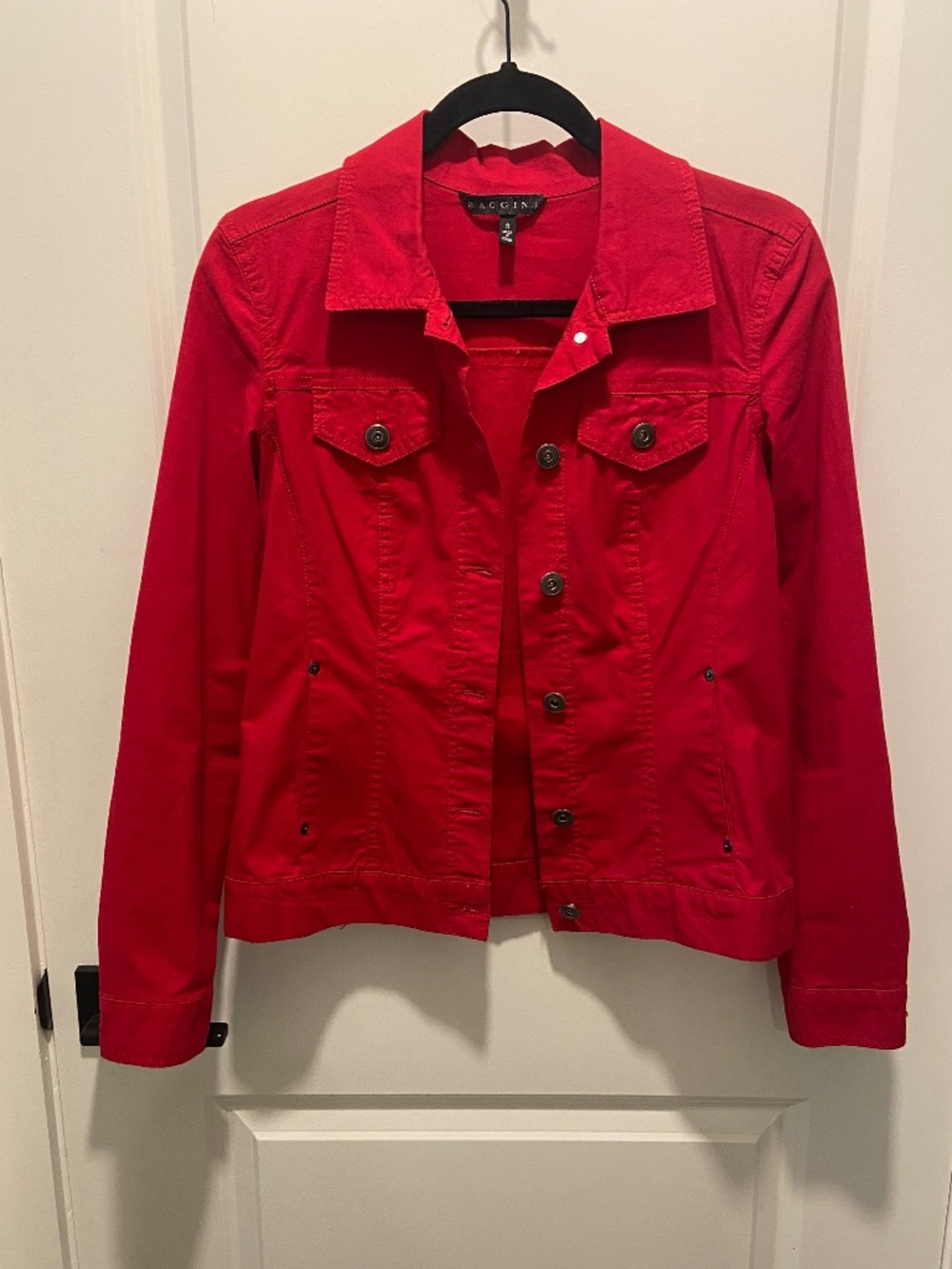 Baccini Rich Red Jacket Size S